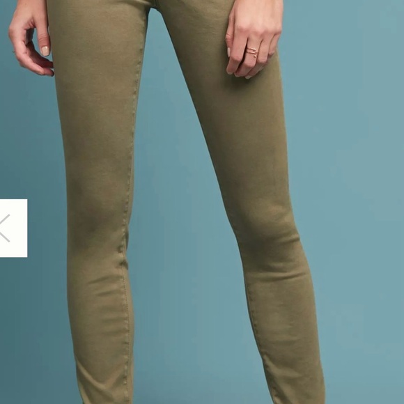 Ag Adriano Goldschmied Pants - ⚡️AG Abbey Ankle Mid-Rise Super Skinny Ankle Jeans - Olive Green